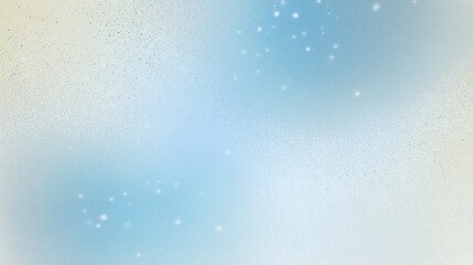 Poster - Abstract watercolor blue and white gradient background with soft light, paper texture, and grainy noise effect in sky blue, pastel yellow, beige, gray, and silver. Elegant minimalist design for brandi