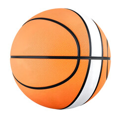 Fototapete - Modern Basketball, Striking Pattern. Dynamic Sporting Good, 3d Rendering. Isolated On White, This Basketball Is Perfect For Designs. Great For Athletes And Sports Enthusiasts Alike. A High Quality