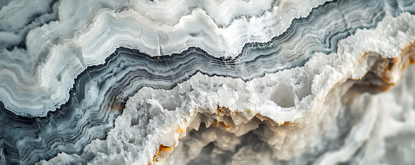 Poster - Marble texture background, white marble stone pattern for interior decoration. 
