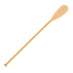 Fototapete - Rowing Oar, 3d Render Showcasing A Lightweight Wooden Shaft Design. Perfect For Athletic Visuals, Sporting Equipment Mockups, Or Illustrative Sports Equipment. Ideal For Water Sport, Rowing, Or Sports