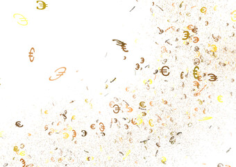 Poster - Golden Glitter on Black Background
