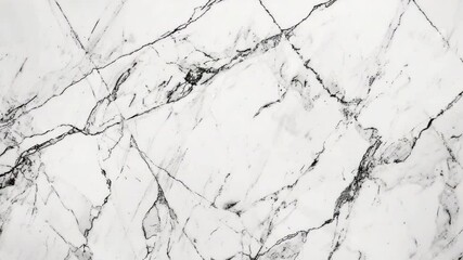 Poster - elegant white marble background with natural veins and intricate patterns for stylish interior desig