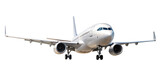 Sleek flying plane png commercial jet png airliner png transparent background image