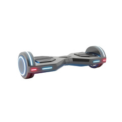 Aufkleber - Hoverboard Concept Image, Futuristic Personal Transportation Device, Isolated Design. Modern Mobility Innovation, Advanced Technology, Minimalist White Backdrop. Future Vehicle.