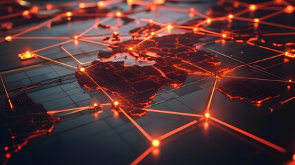 Poster - Global compliance tracking on digital maps interactive visualization real-time data analysis