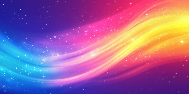 neon mist stream, vibrant twist, background