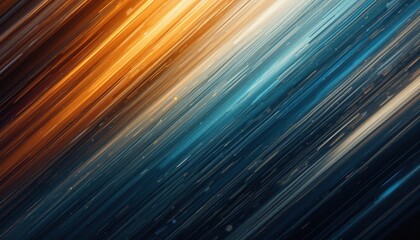 Poster - Dynamic light streaks abstract art digital background creative design modern aesthetic vibrant colors