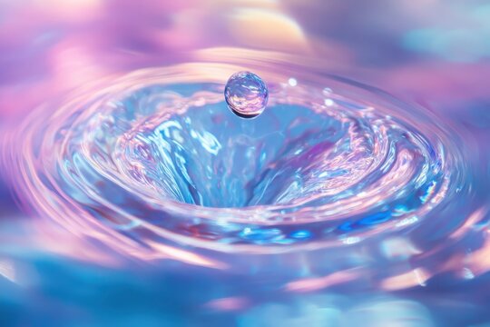pastel drop curve, radiant motion, background