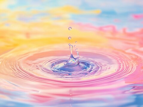 pastel drop spin, radiant haze, background