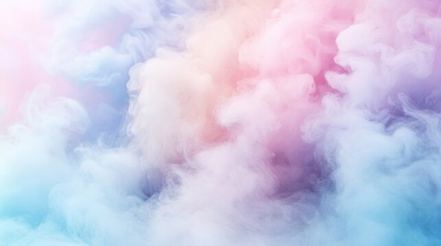pastel smoke spin, dreamy curve, background