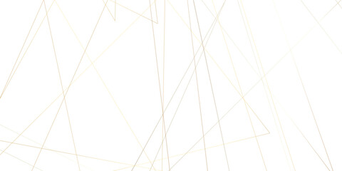 Poster - abstract luxury seamless premium shiny golden random chaotic square and triangle lines on transparen