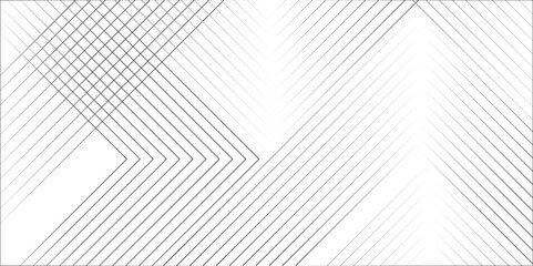 Fototapete - Vector gradient gray line abstract pattern Transparent monochrome striped texture, minimal background. Abstract background wave line elegant white striped diagonal line technology concept web texture.