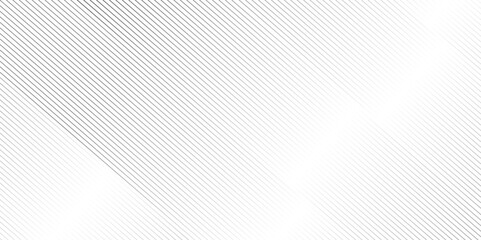 Fototapete - Vector gradient gray line abstract pattern Transparent monochrome striped texture, minimal background. Abstract background wave line elegant white striped diagonal line technology concept web texture.