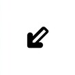 © VISUAL BACKGROUND - A black and white image of an arrow pointing to the right
