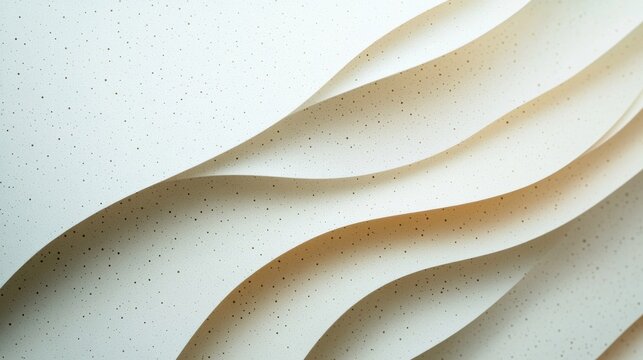 abstract background with soft ecru tones dotted design and eggshell paper texture