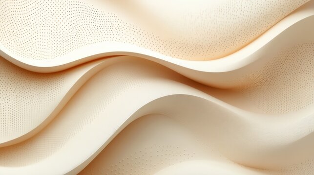 abstract background with soft ecru tones dotted design and eggshell paper texture