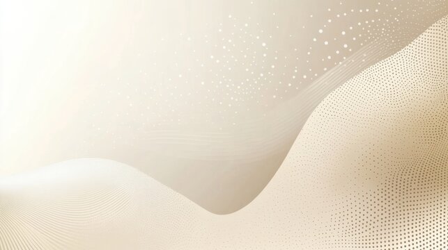 abstract background with soft ecru tones dotted design and eggshell paper texture