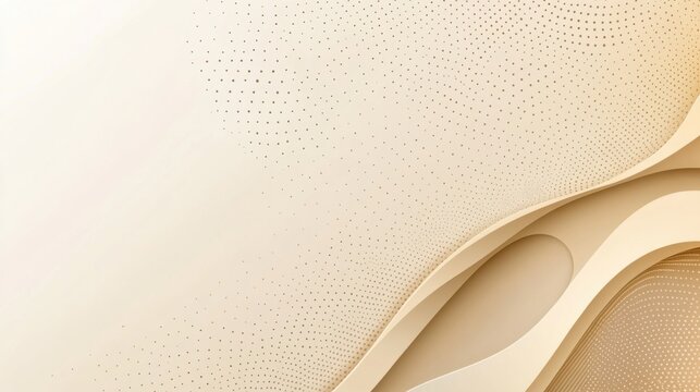 abstract background with soft ecru tones dotted design and eggshell paper texture