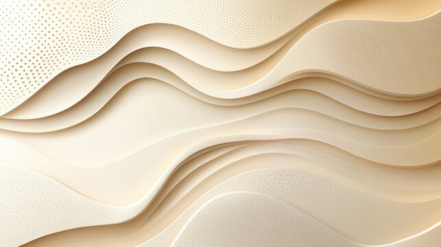 abstract background with soft ecru tones dotted design and eggshell paper texture