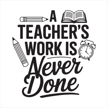 Teacher's day svg design