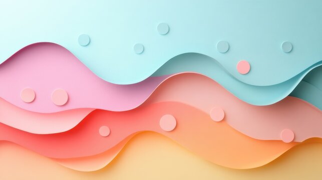 abstract background with soft ecru tones dotted design and eggshell paper texture