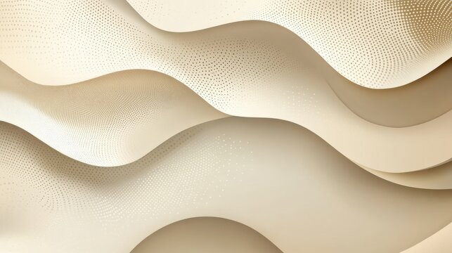 abstract background with soft ecru tones dotted design and eggshell paper texture