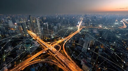 Poster - Smart City Transportation Grid with AI Route Planning and Integration