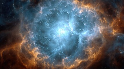 Poster - Exploring the cosmic wonder of Gabble Voltage in stunning galactic colors and shapes