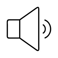 Poster - Sound volume icon vector illustration for audio multimedia music and notification design needs