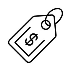 Poster - Price tag icon vector illustration for sale discount shopping retail and promotion concept