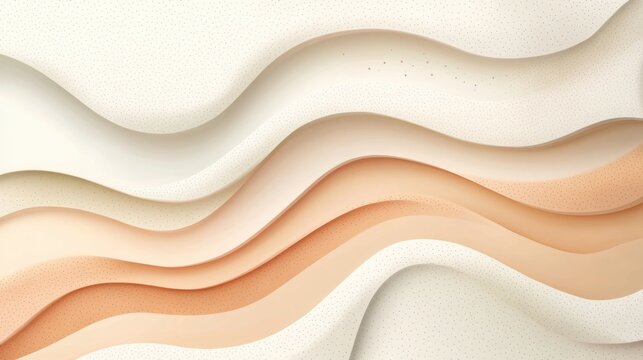 abstract background with soft ecru tones dotted design and eggshell paper texture