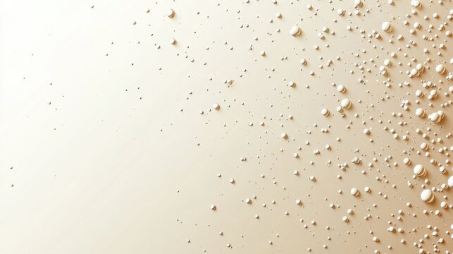 abstract background with soft ecru tones dotted design and eggshell paper texture