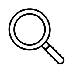 Poster - Magnifying glass icon search tool find zoom investigation discovery exploration research analysis symbol