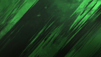 Poster - Green abstract background with geometric scratches and textured lines evokes energy motion and modernity a sleek grunge pattern with shiny dark green hues for dynamic and edgy visual themes

