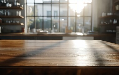 Poster - Modern Kitchen Tabletop Sunlight