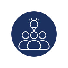 developer icon vector stock illustration