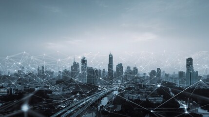 Poster - Digital City Grid with IoT Devices and Dual Exposure Technique