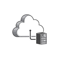 Poster - Cloud Computing Server Data Storage Network Backup Technology Infrastructure