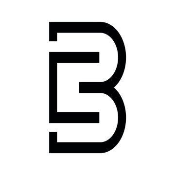 Letter BE vector Logo Design.	
