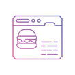 © Icon Factory - Food Website icon vector stock illustration