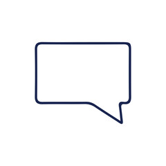 Poster - comment icon speech bubble symbol chat message icons. mobile, presentation, and logo design. vector 
