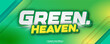 © day - Green editable text font effect 3d text for title