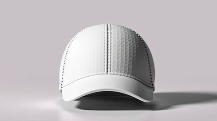 Leinwandbilder - A studio render of a plain white baseball cap.