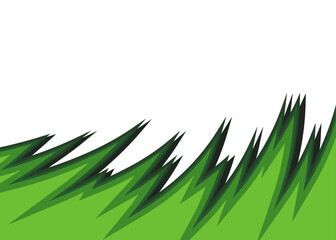 Aufkleber - Natural background with curved spike pattern and with some copy space area