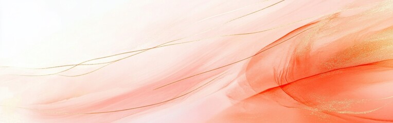 Leinwandbilder - Elegant pastel coral pencil strokes gradient in ethereal background for artistic projects and graphic design