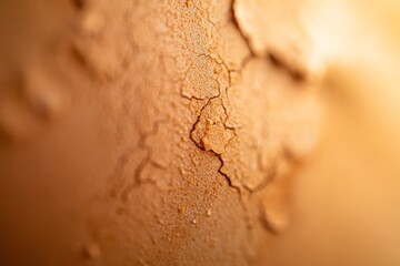 Poster - Delicate layers of peeling antique fresco expose a fascinating interplay of colors and textures, illuminated by soft, warm lighting, inviting artistic interpretation