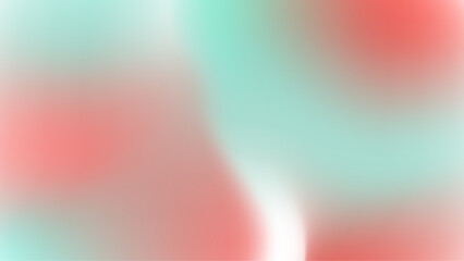Poster - Pastel Red Soft Gradient Blur Background