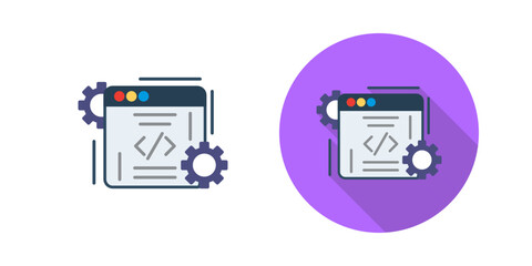 Coding Vector Icon