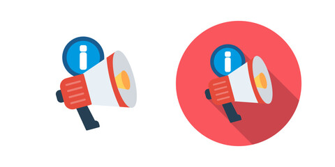 Wall Mural - Megaphone Vector Icon