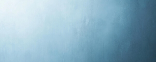 Poster - A blue wall with a white border. The wall is textured and has a slightly rough feel to it
